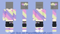 Colorful Sweater V2 Minecraft Skin