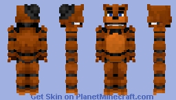 FNaF 1 - Freddy Fazbear Minecraft Skin