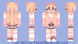 strawberry milk . 🍓 Minecraft Skin