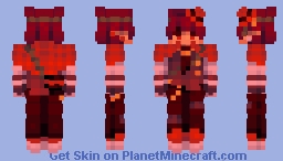 thread the needle Minecraft Skin