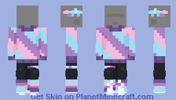 Colorful Sweater V2 Minecraft Skin