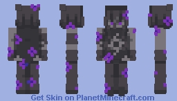 "Shadows die twice." Minecraft Skin