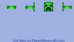 Creeper Mask Minecraft Skin
