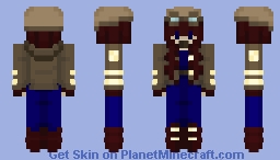 The ghast rider Minecraft Skin