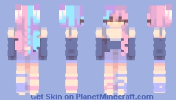 cotton candy . oc . 🍭 Minecraft Skin