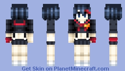 Ryūko Matoi Minecraft Skin