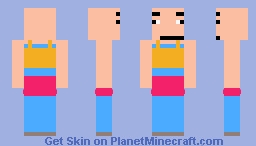 ugly skin jam Minecraft Skin