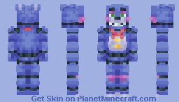 Rockstar Bonnie - Freddy Fazbear's Pizzeria Simulator (FNaF 6) Minecraft Skin