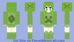 creepergurl Minecraft Skin