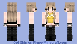 Lisa manobal 🖤 Minecraft Skin