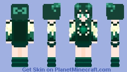 Wardengurl Minecraft Skin