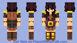 Regisaur - Golden Gadwalls InsideMC x Solar Skirmish Minecraft Skin