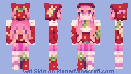 strawberry Minecraft Skin