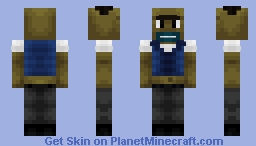 Nickelodeon (SpongeBob Squarepants) The Tattletale Strangler Minecraft Skin