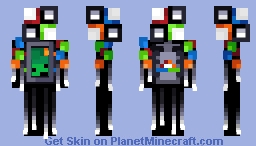 Lord of Cubes and All Other Geometric Shapes Minecraft Skin