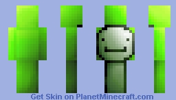dream 🟢 Minecraft Skin