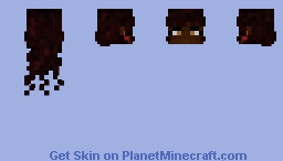Massivelooks | Long Hair Fem Head Minecraft Skin