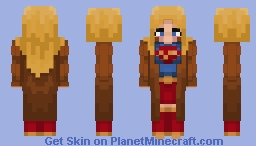 Supergirl - Superman (2025) Minecraft Skin