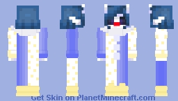 A little alien clown I made!! Minecraft Skin