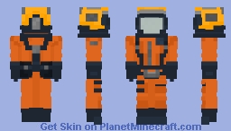 Sanctuary Base 6 Space Suit- Doctor Who Minecraft Skin