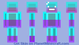 actalite neon parisipa Minecraft Skin