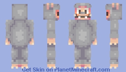 ✨💙 Sea Salt Coconut [The Monsters - Exciting Macaron] Minecraft Skin