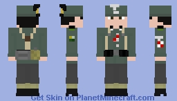 13. Gebirgs-Division 'Handschar' (WW2) Minecraft Skin