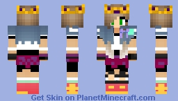 Midmysticx X Molly McGee Minecraft Skin