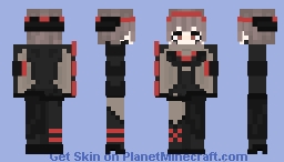 Scarlet - Black Shadow Minecraft Skin