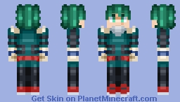 Izuku Midoriya Minecraft Skin