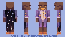 Galactic Cape - JE Minecraft Skin