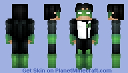 Green Lantern - Kyle Rayner || Green Lantern Corps Minecraft Skin