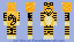 Grandpa Petey (Transformation, Tiger Form!) DogMan Minecraft Skin