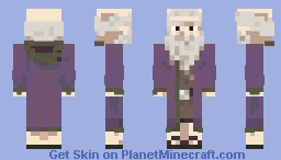 Old wise hermit Minecraft Skin