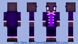 Sophisticated lil' Ender Minecraft Skin