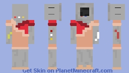 Something went wrong with this TV Head Minecraft Skin