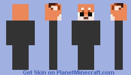 Fox Skin (Base Head) Minecraft Skin