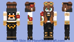 Daughter of a Fox and A Madman Minecraft Skin