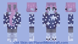 In the quiet darkness - Midnight fairy Minecraft Skin