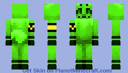 Toxic Alien Minecraft Skin