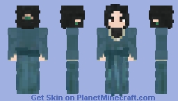 Cookie | Blue Gown Minecraft Skin
