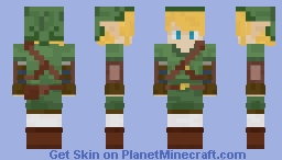 Link from The Legend of Zelda Minecraft Skin