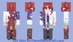 . kaede . tree of starry leaves . persona . 2/2 Minecraft Skin