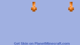 Orange Headphones Minecraft Skin