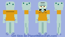 Squidward Tentacles Minecraft Skin