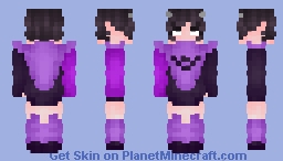 Ultraviolet [OC] Minecraft Skin
