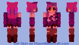 nova - space ; the abyss of trayfell Minecraft Skin