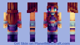 ✨💚 Starfire [Teen Titans] Minecraft Skin