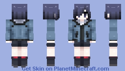 touka kirishima / tokyo ghoul Minecraft Skin