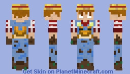 Farmer Froggy Minecraft Skin